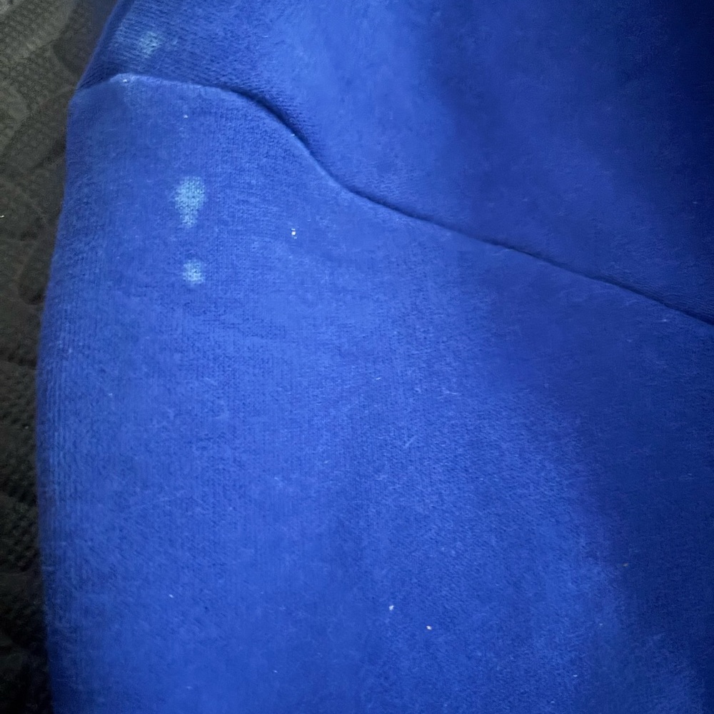 Pink Palm Puff royal blue hoodie size medium. - Picture 5 of 6